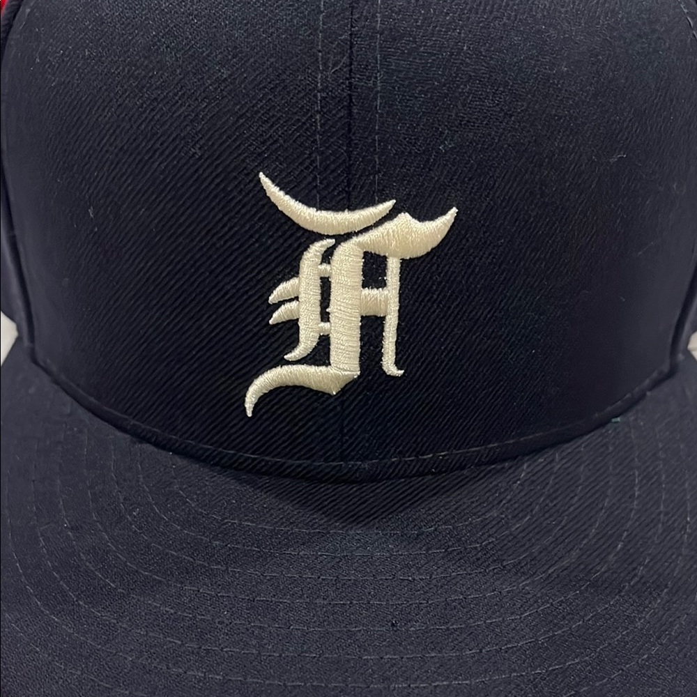 Black Cap with Embroidered Logo. Fear of God.